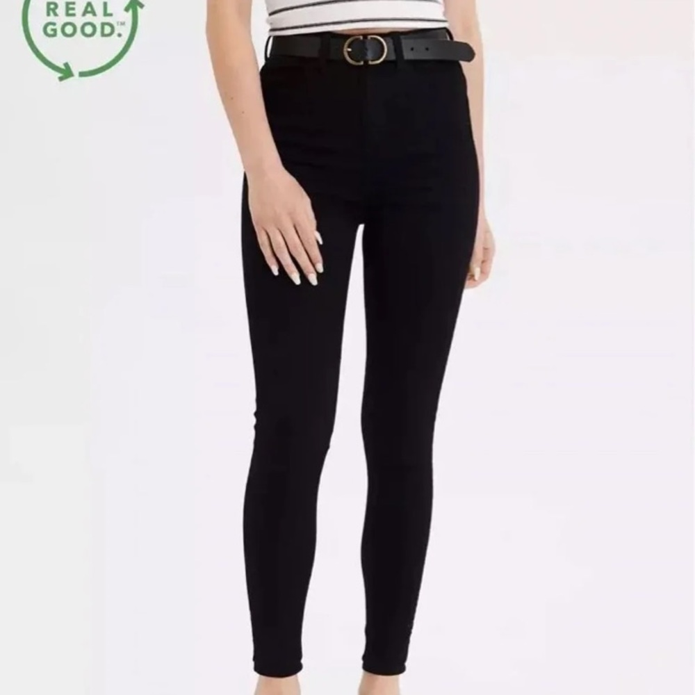 NWOT American Eagle Black Jeans Women Ladies